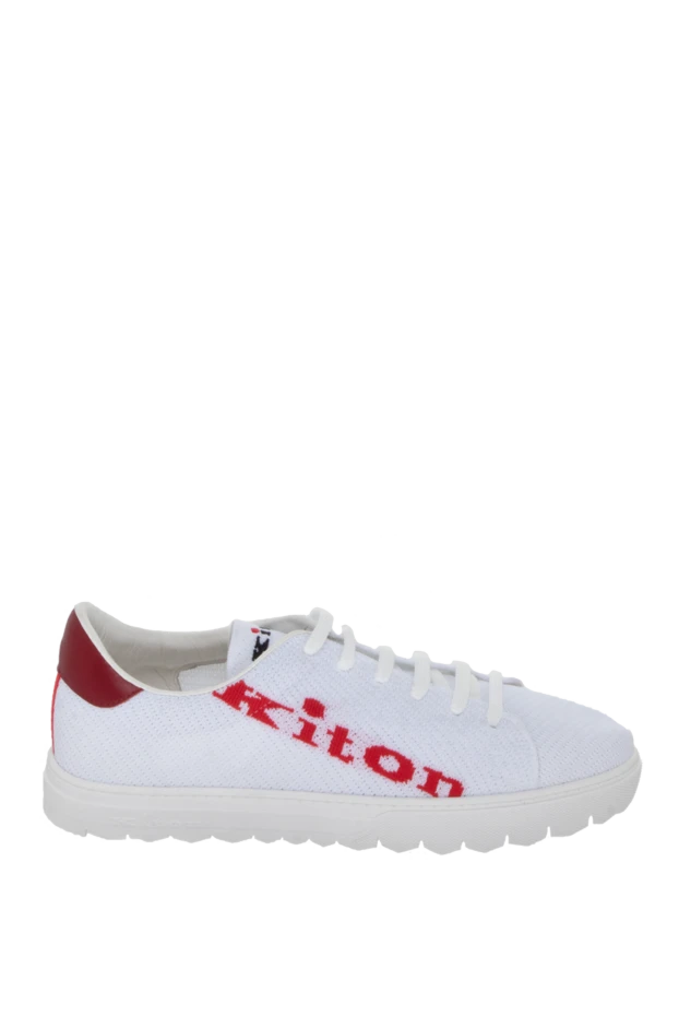 Kiton white men's textile sneakers 172854 - photo 1