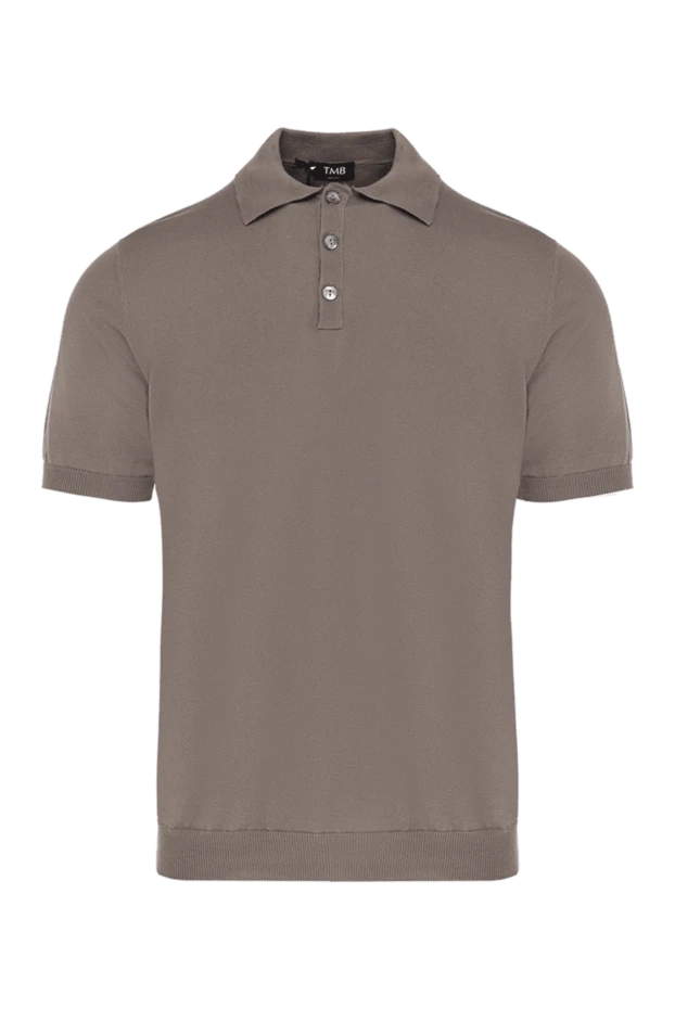 Tombolini polo from cotton brown 172857 - photo 1