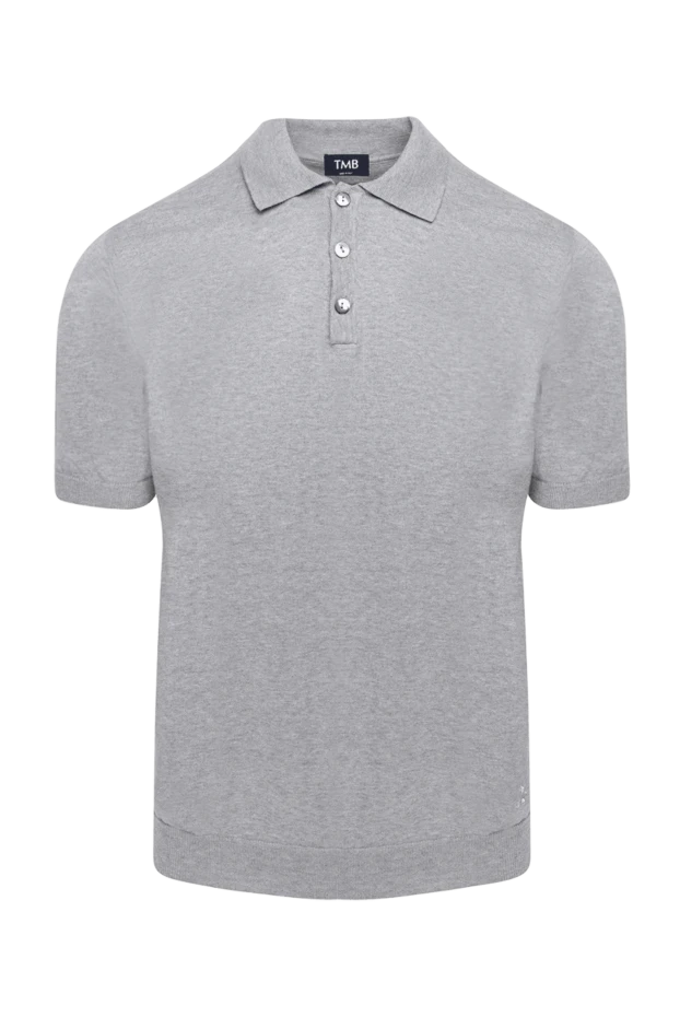 Tombolini man gray cotton polo buy with prices and photos 172859 - photo 1