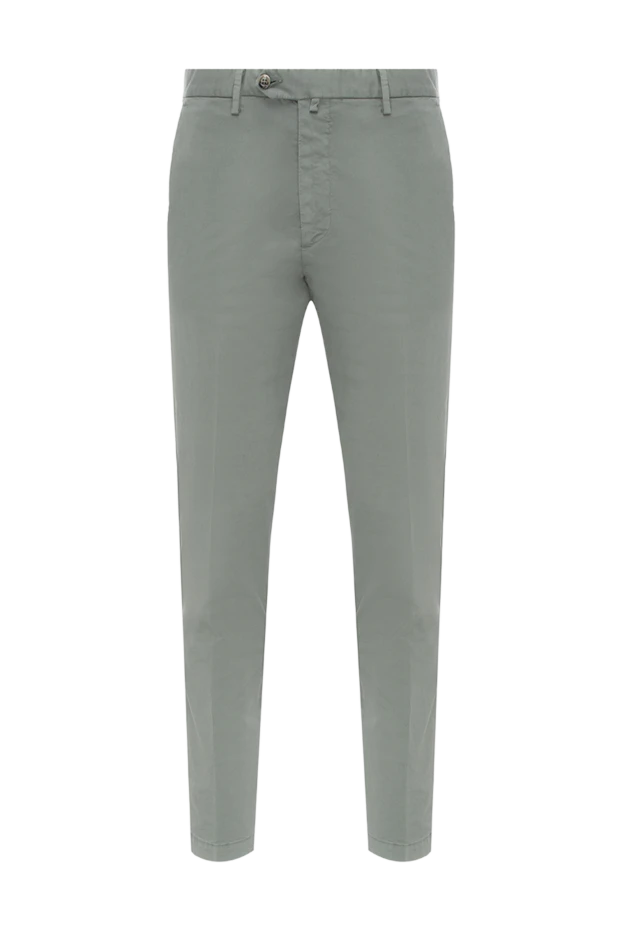 Tombolini man green cotton and elastane trousers buy with prices and photos 172872 - photo 1