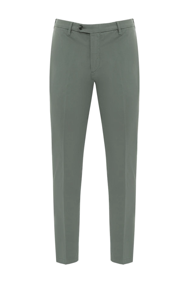 Tombolini man green cotton and elastane trousers 172873 - photo 1