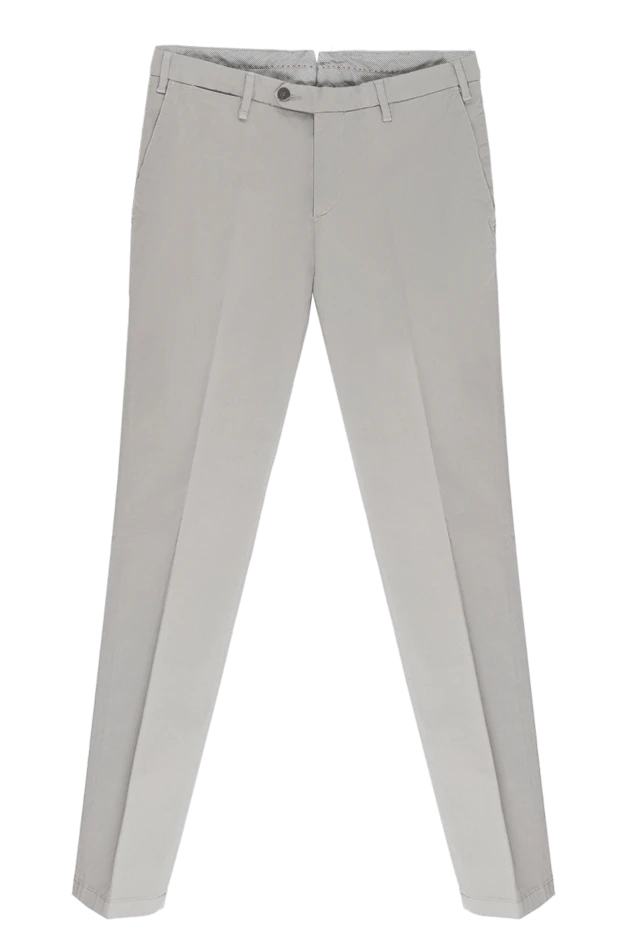 Tombolini man cotton and elastane trousers gray 172874 - photo 1