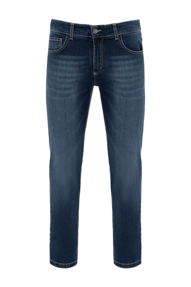 Tombolini man cotton and elastane blue jeans buy with prices and photos 172876 - photo 1