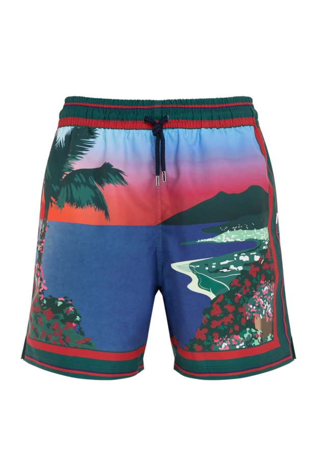 Derek Rose man blue polyester swim shorts for men 172881 - photo 1