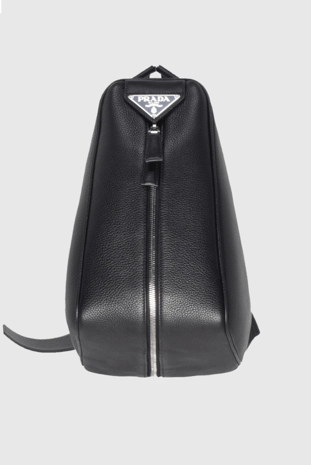 Prada black leather backpack for men 172909 - photo 1