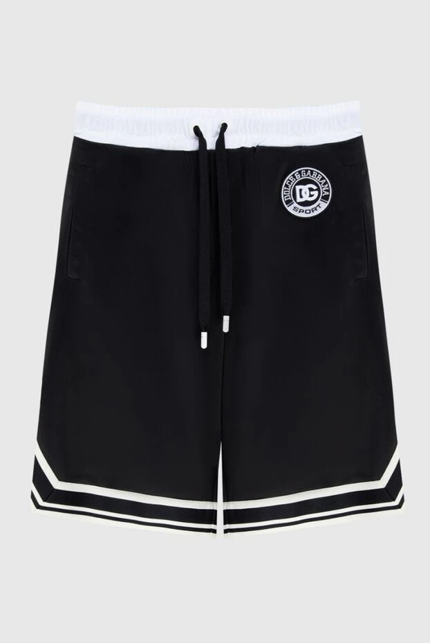 Dolce & Gabbana black polyamide shorts for men 172914 - photo 1