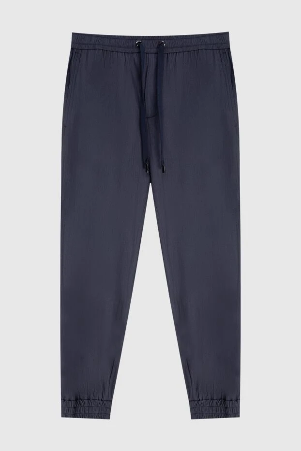 Dolce & Gabbana sports pants for men made of cotton and polyamide blue 172917 - photo 1