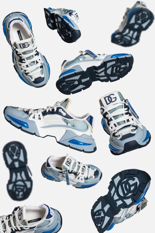 Dolce & Gabbana blue sneakers for men 172926 - photo 2