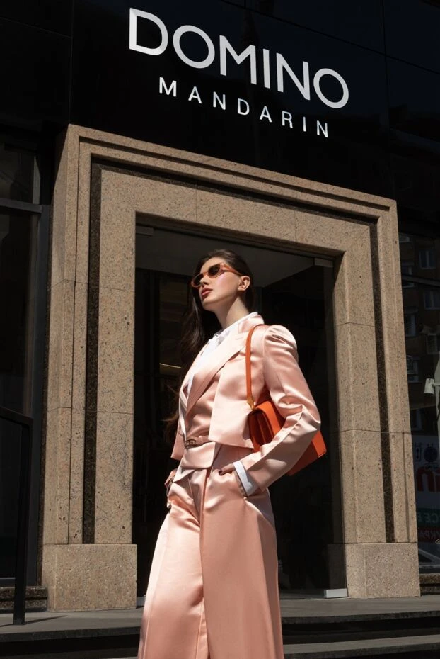 Celine orange sunglasses for sun protection for women 172952 - photo 2