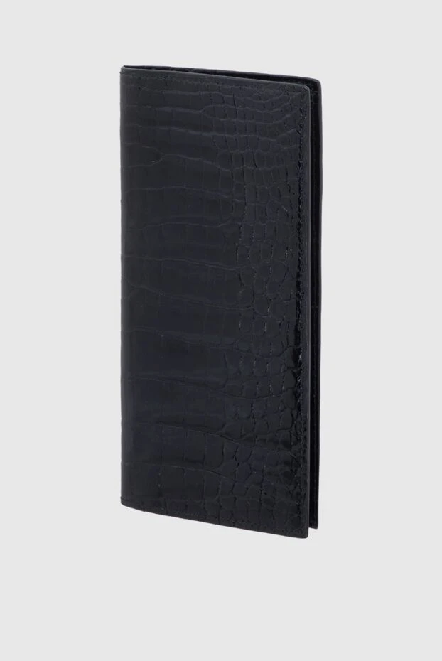 Stefano Ricci black crocodile leather business card holder for men 172971 - photo 2