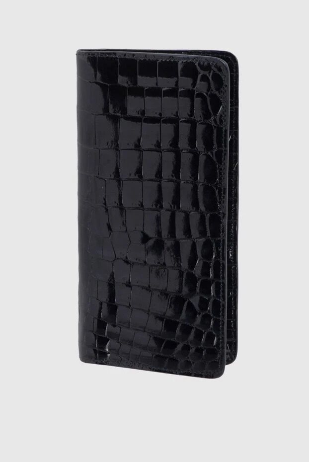 Stefano Ricci black crocodile leather business card holder for men 172972 - photo 2