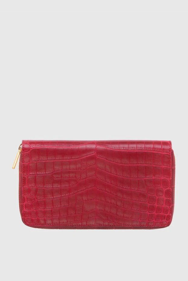 Stefano Ricci red crocodile leather men's clutch bag 172976 - photo 3