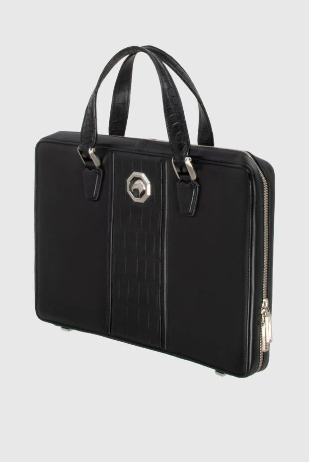 Stefano Ricci black leather briefcase for men 172982 - photo 3