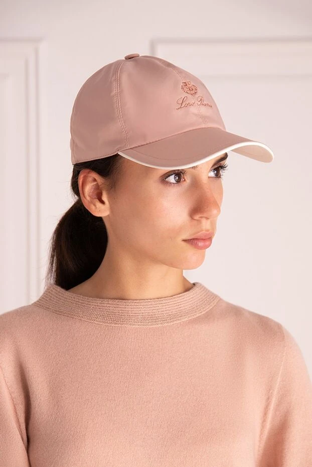 Loro Piana женские кепка розовая женская купить с ценами и фото 172983 - фото 2