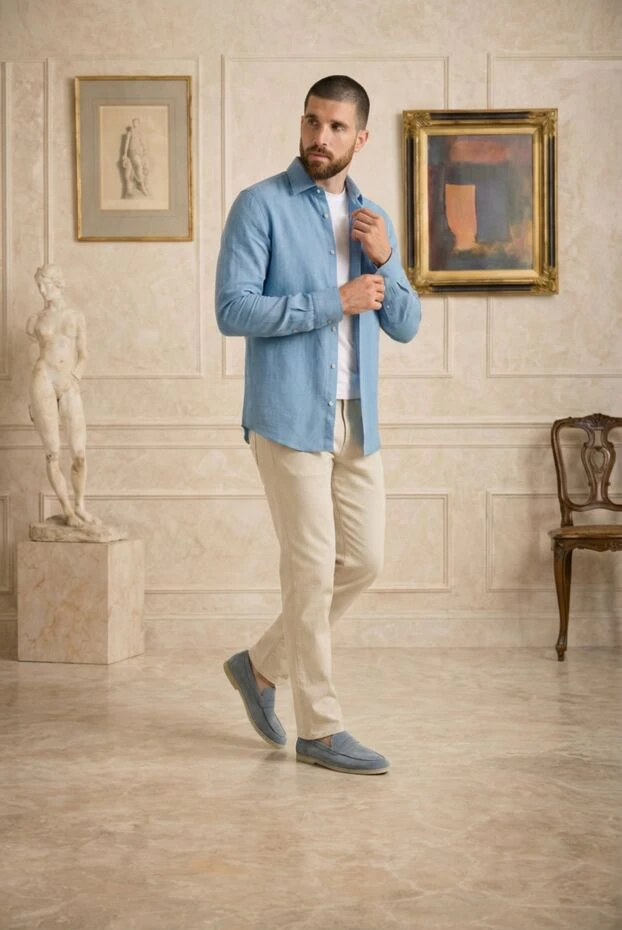 Loro Piana базовая белая футболка с коротким рукавом из мягкого хлопкового джерси 172998 - фото 2