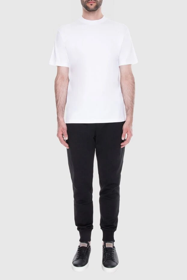 Loro Piana мужские футболка из хлопка белая мужская купить с ценами и фото 172998 - фото 2