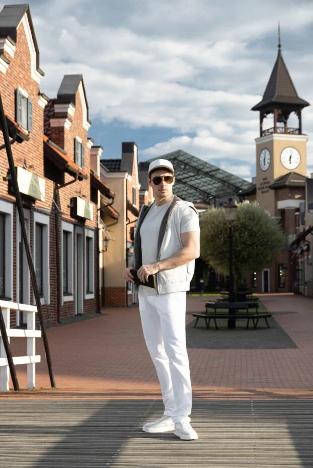 Loro Piana базовая белая футболка с коротким рукавом из мягкого хлопкового джерси 172998 - фото 3