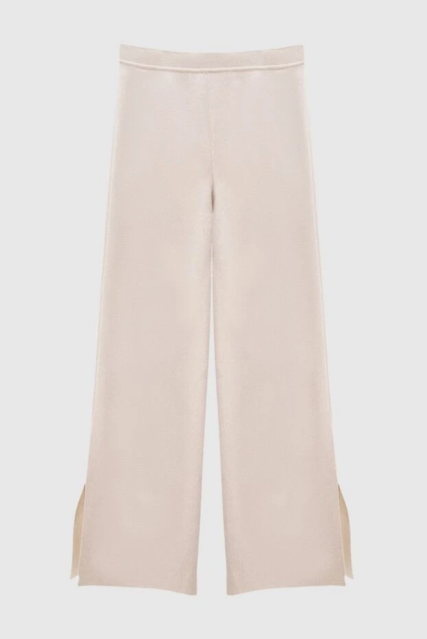 Loro Piana woman beige cashmere trousers for women buy with prices and photos 173010 - photo 1