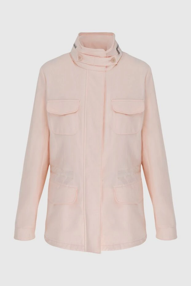 Women's windbreaker made of polyamide and cashmere pink