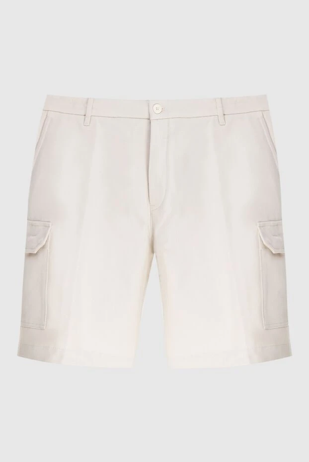 Loro Piana man beige cotton shorts for men buy with prices and photos 173018 - photo 1