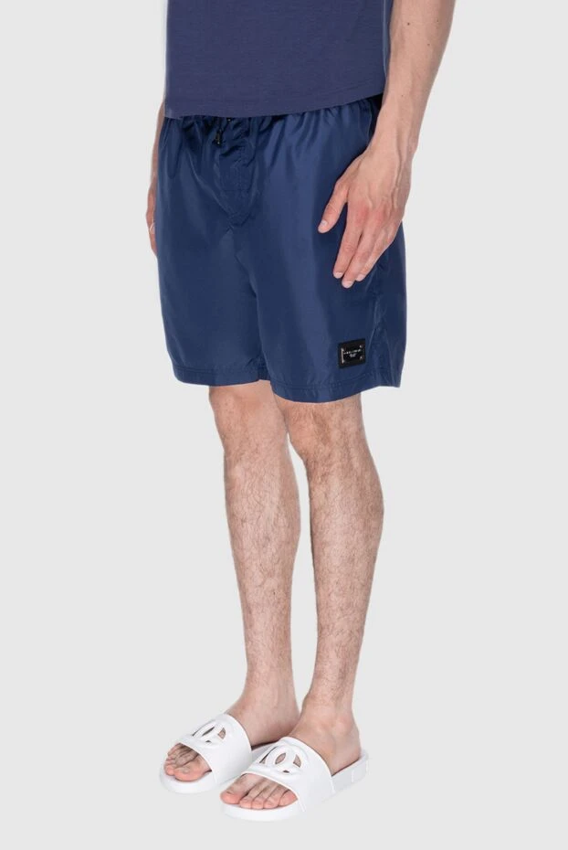 Dolce & Gabbana man blue polyester beach shorts for men 177104 - photo 3