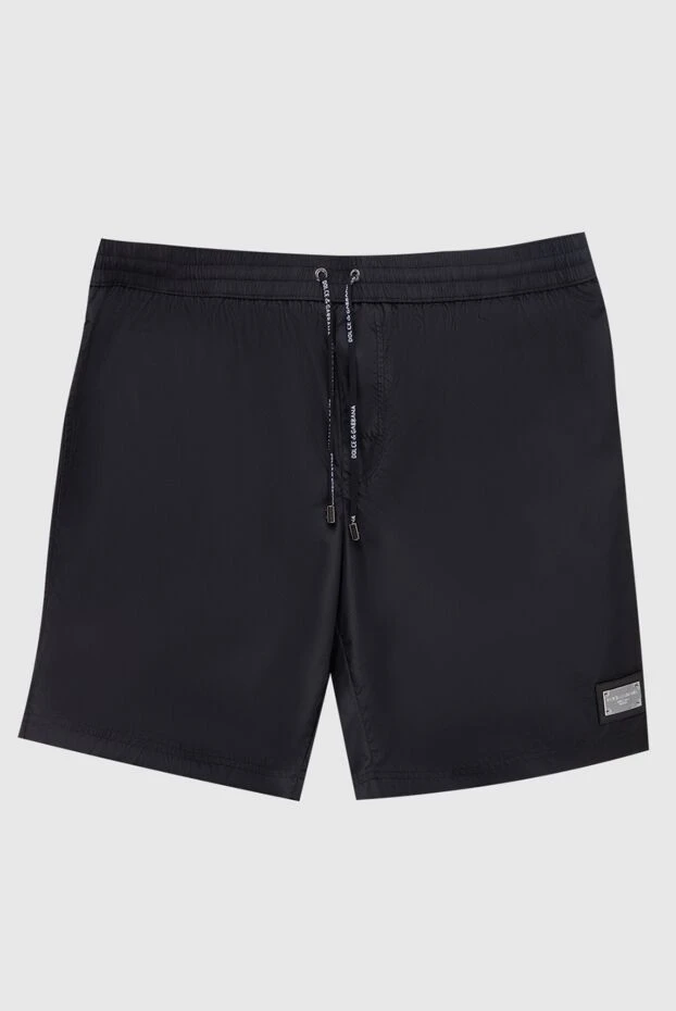 Dolce & Gabbana man men's black polyester beach shorts buy with prices and photos 173031 - photo 1