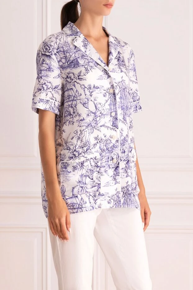 Fleur de Paris woman blouse for women white 179772 - photo 3