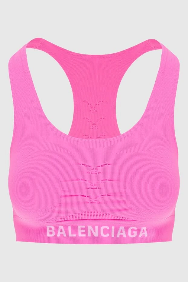 Balenciaga top made of polyamide and elastane pink for women 173097 - photo 1