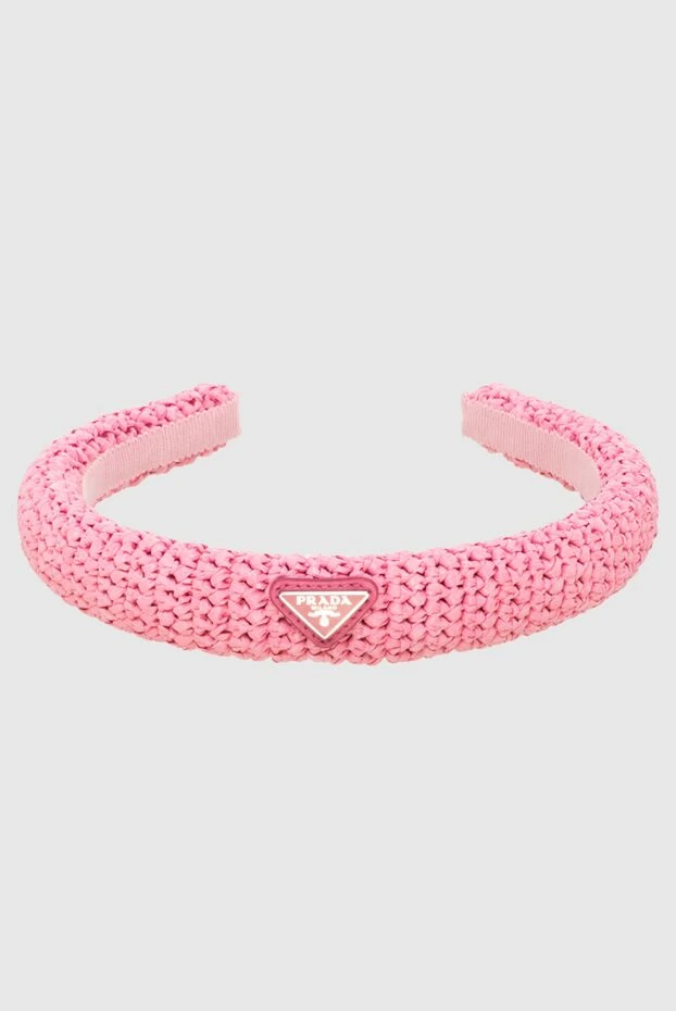 Prada woman pink hair band for women 173111 - photo 1