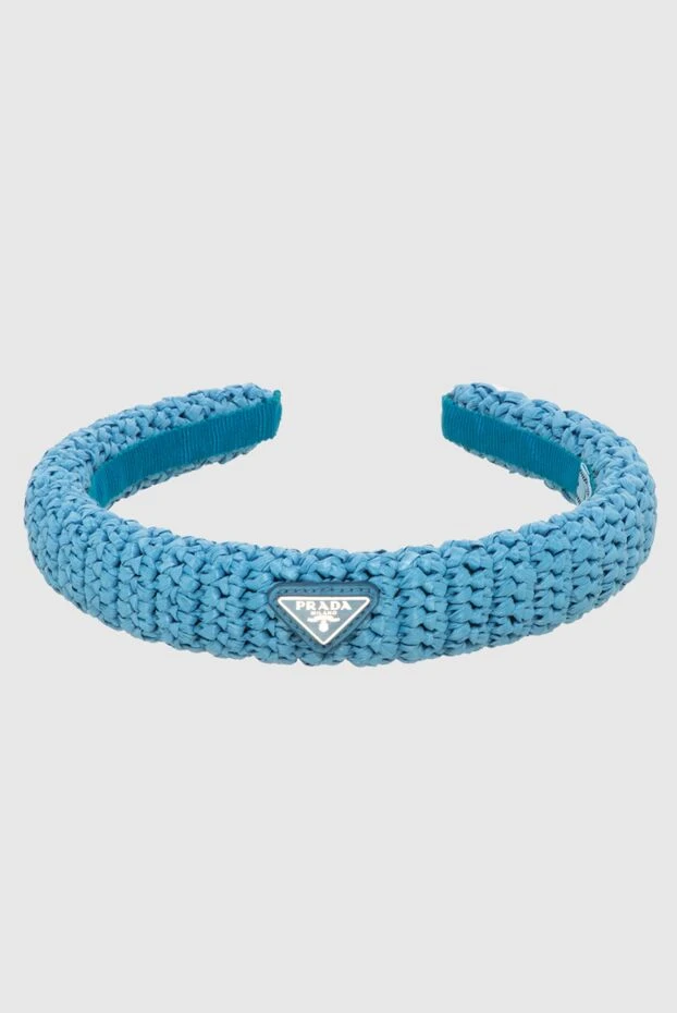 Prada blue hairband for women 173112 - photo 1