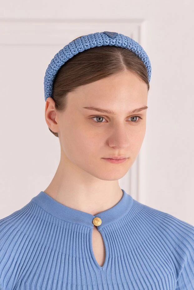 Prada woman blue hair band for women buy with prices and photos 173112 - photo 2