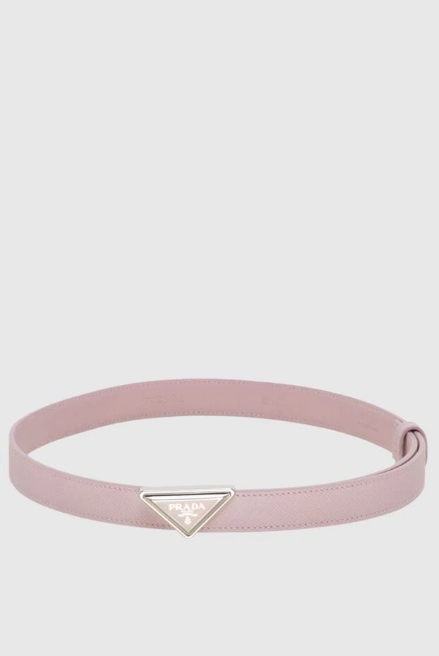 Prada woman pink leather belt for women buy with prices and photos 173115 - photo 1