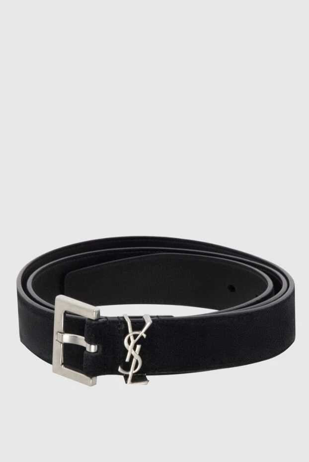 Saint Laurent woman black suede belt for women 173149 - photo 1