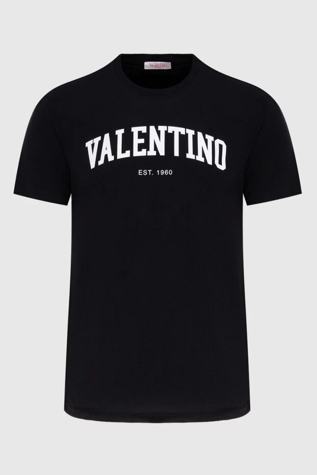 Valentino black cotton t-shirt for men 173165 - photo 1