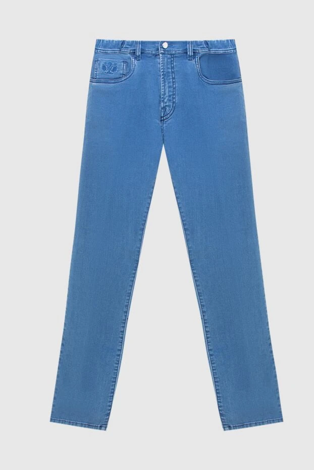 Scissor Scriptor чоловічі джинси з бавовни блакитні чоловічі купити фото з цінами 173194 - фото 1