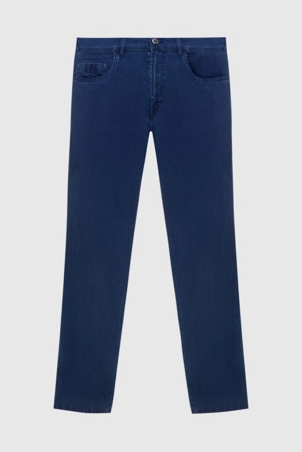 Scissor Scriptor чоловічі джинси з бавовни та поліаміду сині чоловічі купити фото з цінами 173195 - фото 1