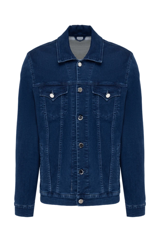 Scissor Scriptor чоловічі куртка джинсова з бавовни синя чоловіча купити фото з цінами 173201 - фото 1