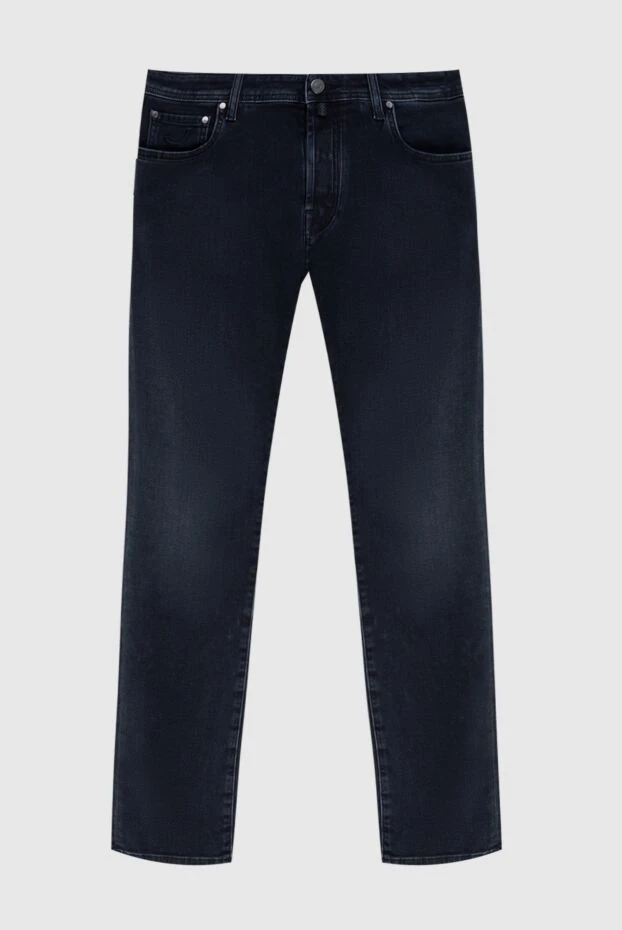 Jacob Cohen мужские джинсы из хлопка и эластана черные мужские купить с ценами и фото 173218 - фото 1