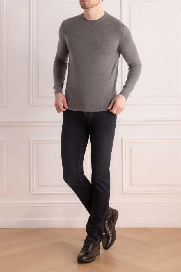 Jacob Cohen man black cotton and elastane jeans for men buy with prices and photos 173218 - photo 2