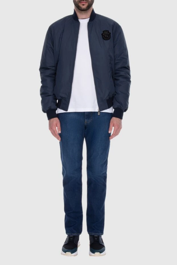 Billionaire мужские куртка из полиэстера синяя мужская купить с ценами и фото 173226 - фото 2