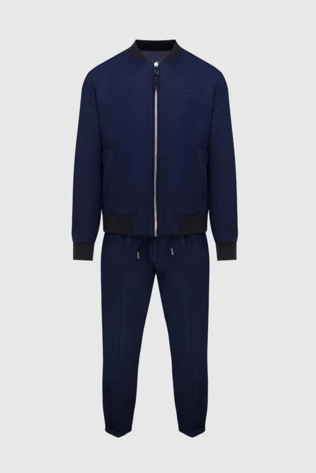 Billionaire sports suit for men made of wool, polyester and elastane blue 173274 - photo 1