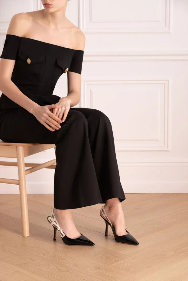 Dior жіночі туфлі чорні жіночі купити фото з цінами 173322 - фото 2