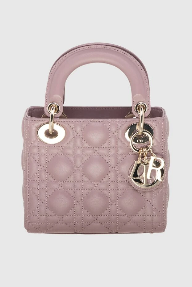 Dior жіночі сумка зі шкіри фіолетова жіноча купити фото з цінами 173328 - фото 1
