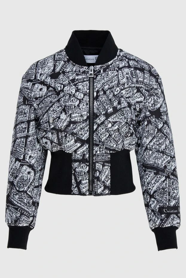 Dior жіночі куртка-бомбер чорно-біла жіноча купити фото з цінами 173335 - фото 1