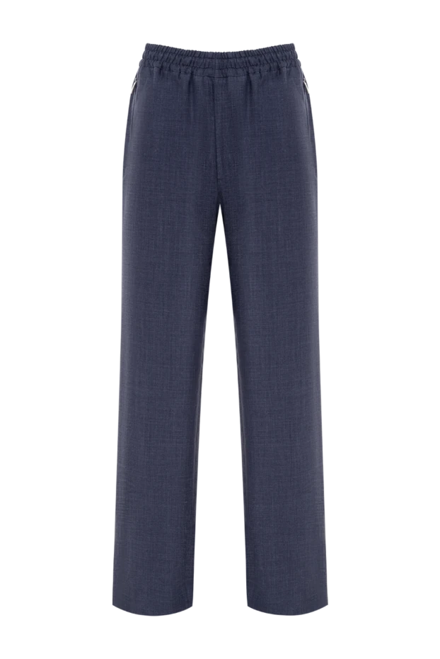 Cesare di Napoli man men's blue trousers buy with prices and photos 173385 - photo 1