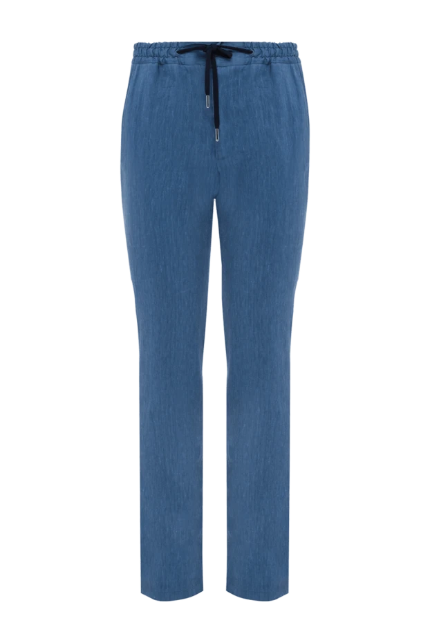 Cesare di Napoli man men's blue trousers buy with prices and photos 173386 - photo 1