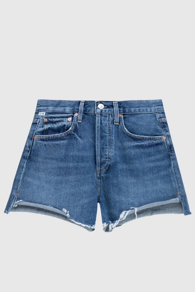 Citizens of Humanity woman blue denim shorts for women buy with prices and photos 173392 - photo 1