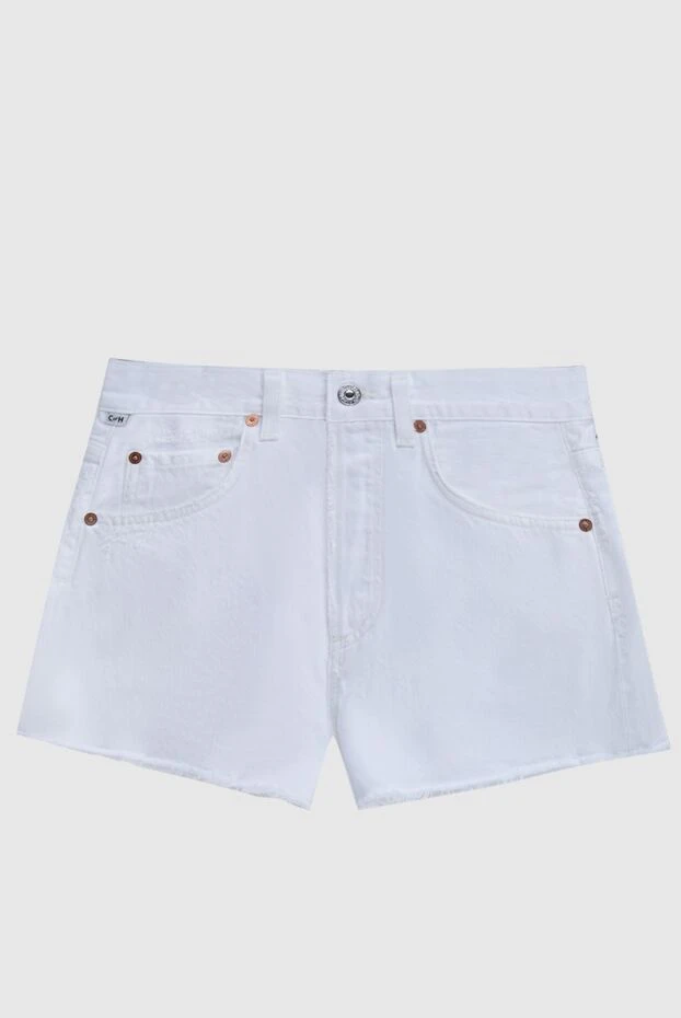 Citizens of Humanity woman white denim shorts for women buy with prices and photos 173394 - photo 1