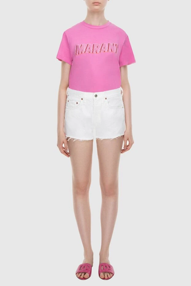 Citizens of Humanity woman white denim shorts for women buy with prices and photos 173394 - photo 2