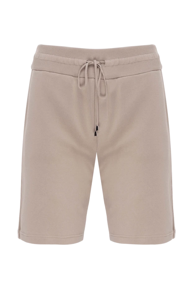 Cesare di Napoli man cotton shorts for men, beige buy with prices and photos 173447 - photo 1